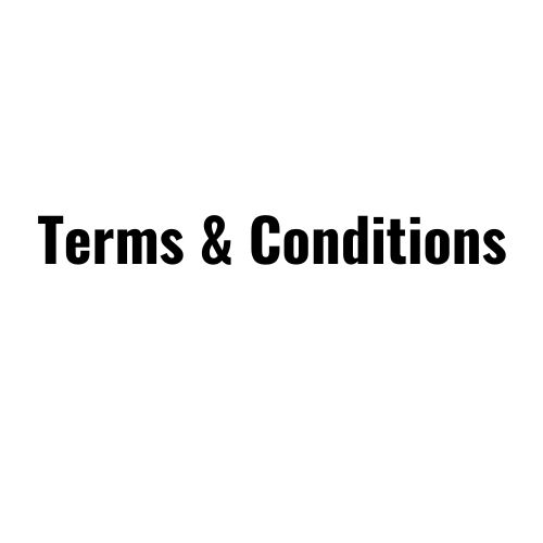 Terms & Conditions