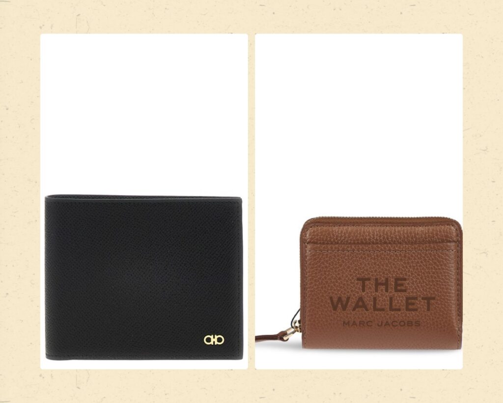 alt="Elegant slim men’s & women's wallet for professionals"