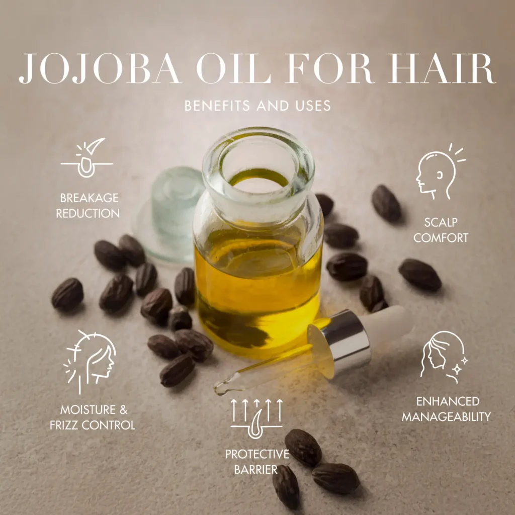 Jojoba Oil: What Dermatologists Actually Want You to Know 4 jojoba oil benefits for hair 1